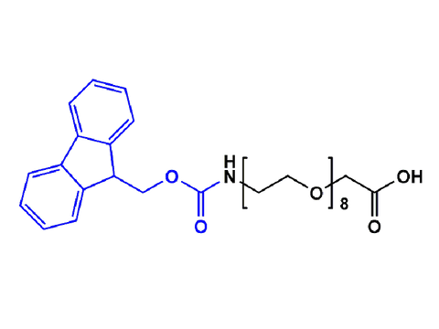 Monodispersed Poly(Ethylene Glycol) from PurePEG:FmocNH-PEG8-CH2COOH - MSE Supplies LLC