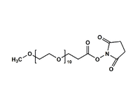 Monodispersed Poly(Ethylene Glycol) from PurePEG:mPEG10-CH2CH2COONHS - MSE Supplies LLC