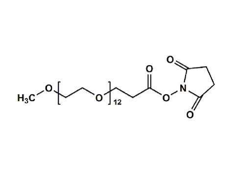 Monodispersed Poly(Ethylene Glycol) from PurePEG:mPEG12-CH2CH2COONHS Ester - MSE Supplies LLC