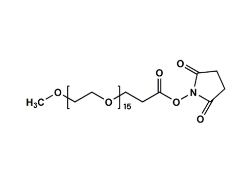 Monodispersed Poly(Ethylene Glycol) from PurePEG:mPEG15-CH2CH2COONHS Ester - MSE Supplies LLC