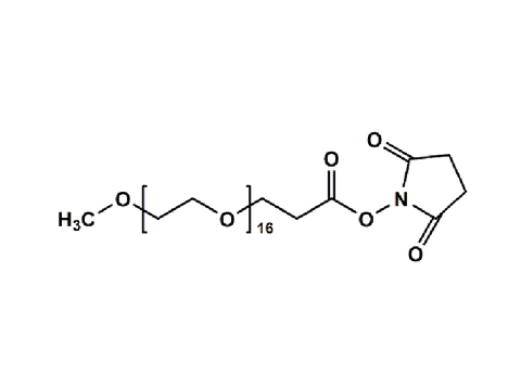 Monodispersed Poly(Ethylene Glycol) from PurePEG:mPEG16-CH2CH2COONHS Ester - MSE Supplies LLC