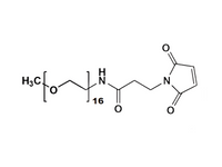 Monodispersed Poly(Ethylene Glycol) from PurePEG:mPEG16-NH-Mal - MSE Supplies LLC