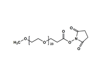 Monodispersed Poly(Ethylene Glycol) from PurePEG:mPEG23-CH2CH2COONHS Ester - MSE Supplies LLC