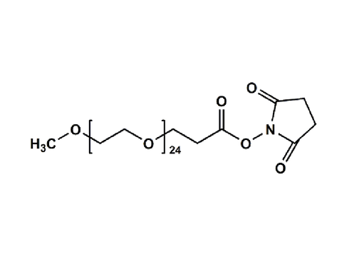 Monodispersed Poly(Ethylene Glycol) from PurePEG:mPEG24-CH2CH2COONHS Ester - MSE Supplies LLC