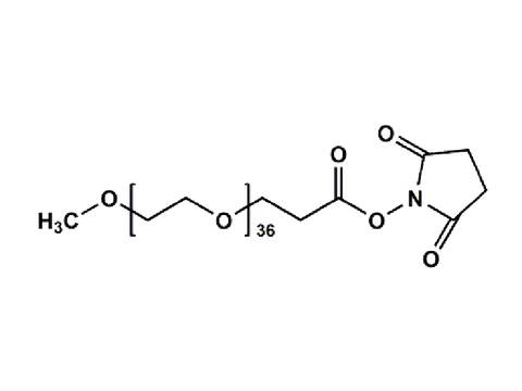 Monodispersed Poly(Ethylene Glycol) from PurePEG:mPEG36-CH2CH2COONHS Ester - MSE Supplies LLC