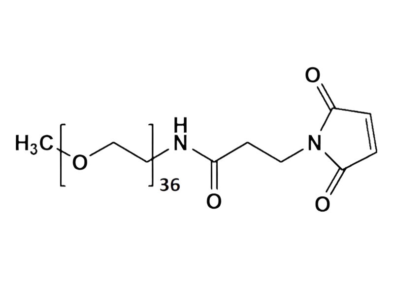 Monodispersed Poly(Ethylene Glycol) from PurePEG:mPEG36-NH-Mal - MSE Supplies LLC