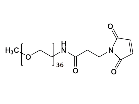 Monodispersed Poly(Ethylene Glycol) from PurePEG:mPEG36-NH-Mal - MSE Supplies LLC