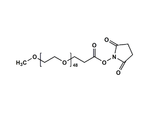 Monodispersed Poly(Ethylene Glycol) from PurePEG:mPEG48-CH2CH2COONHS Ester - MSE Supplies LLC