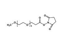 Monodispersed Poly(Ethylene Glycol) from PurePEG:mPEG5-OCH2CH2COONHS Ester - MSE Supplies LLC