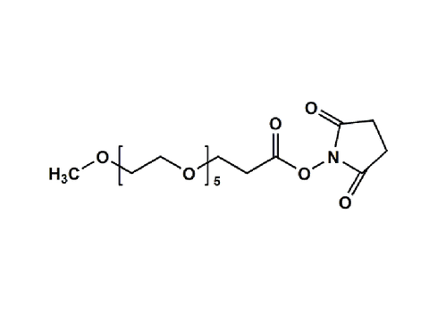 Monodispersed Poly(Ethylene Glycol) from PurePEG:mPEG5-OCH2CH2COONHS Ester - MSE Supplies LLC