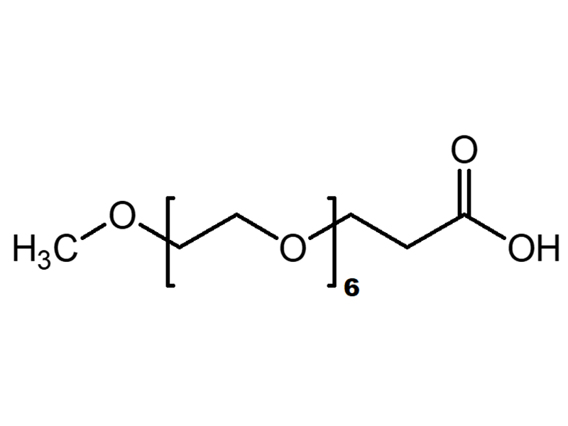 Monodispersed Poly(Ethylene Glycol) from PurePEG:mPEG6-OCH2CH2COOH - MSE Supplies LLC