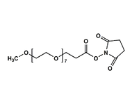 Monodispersed Poly(Ethylene Glycol) from PurePEG:mPEG7-OCH2CH2COONHS Ester - MSE Supplies LLC