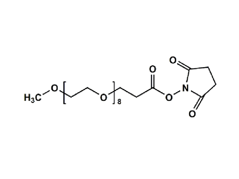 Monodispersed Poly(Ethylene Glycol) from PurePEG:mPEG8-OCH2CH2COONHS Ester - MSE Supplies LLC