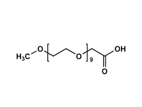 Monodispersed Poly(Ethylene Glycol) from PurePEG:mPEG9-OCH2COOH - MSE Supplies LLC