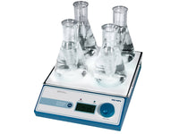 Witeg Magnetic Stirrer MS-MP, Digital, 4/8 Places, 1200rpm, Stainless Steel Plate
