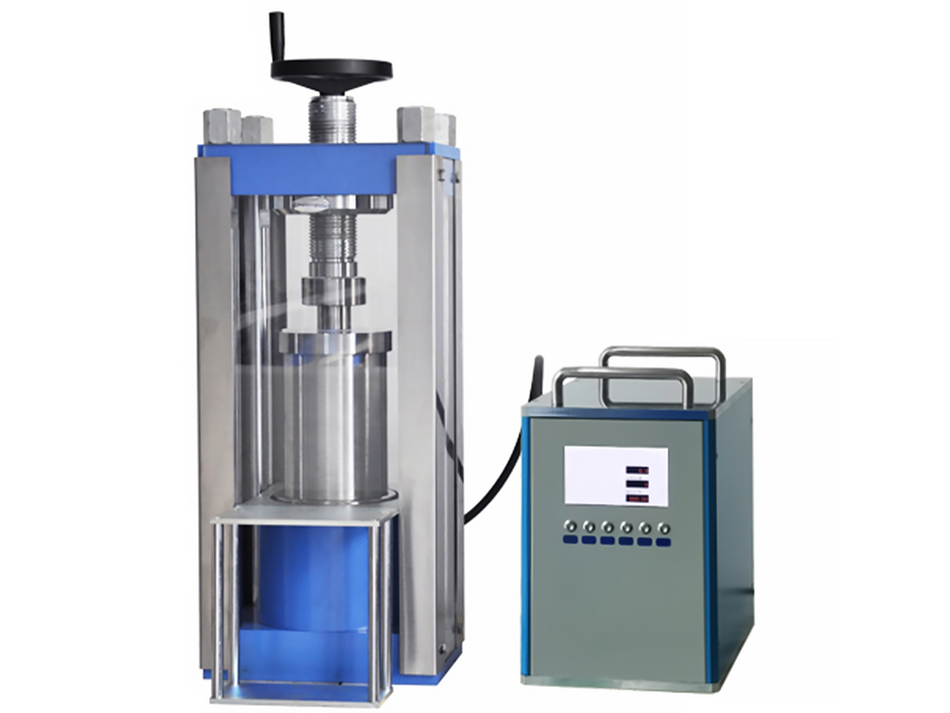 MSE PRO 100T Split Type Electrical Cold Isostatic Press (CIP) with 50mm ID Vessel and Safety Shield, Pellet Press Die Set, MSE Supplies LLC, MSE Supplies