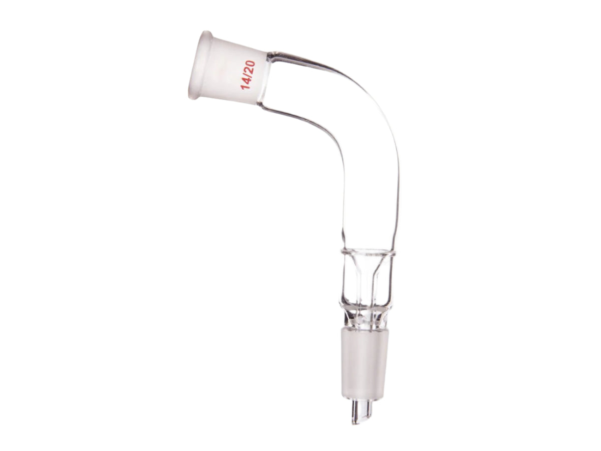 MSE PRO 105° Distillation Head, Grinding Mouth: 14/20 - MSE Supplies LLC