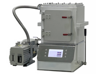 MSE PRO 10T Manual Vacuum Heated Lab Press (300°C) with Dual Flat Heating Plates (180x180 mm), Pellet Press Die Set, MSE Supplies LLC, MSE Supplies