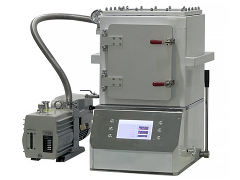 MSE PRO 10T Manual Vacuum Heated Lab Press (300°C) with Dual Flat Heating Plates (200x200 mm), Pellet Press Die Set, MSE Supplies LLC, MSE Supplies