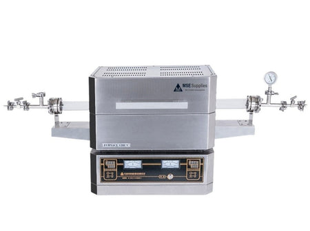 MSE PRO 1200°C Double Temperature Zone Tube Furnace T 80/420/12, Furnaces, MSE Supplies LLC, MSE Supplies