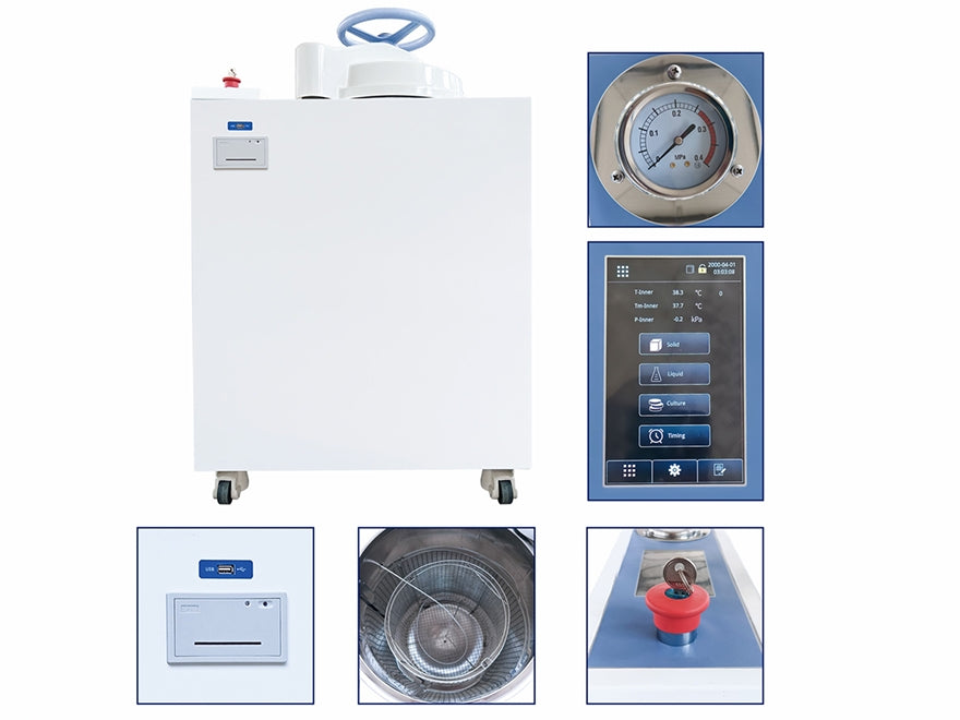 MSE PRO 120L Biosafety Autoclave – MSE Supplies
