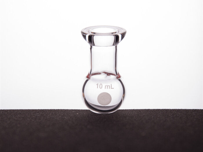 MSE PRO #15 O-Type Enamel Round Bottom Flask, 10mL