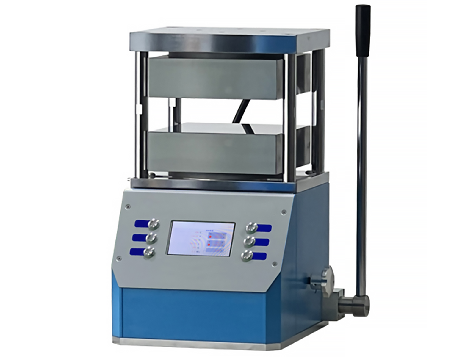 MSE PRO 15T Heated Lab Press (300°C) with Heating Plates (300x300 mm ...