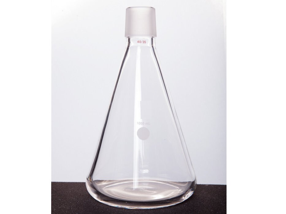 MSE PRO 1L Thick Wall (>5.0mm) Filter Bottle with 40/35 Grinding Mouth - MSE Supplies LLC