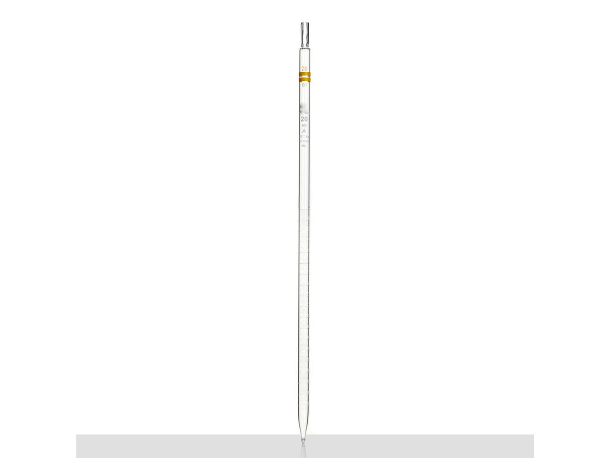 MSE PRO 20mL Graduated Pipette, 10 Pieces/Box - MSE Supplies LLC