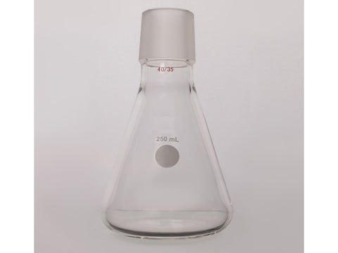 MSE PRO 250mL Thick Wall Filter Bottle with 40/35 Grinding Mouth - MSE Supplies LLC