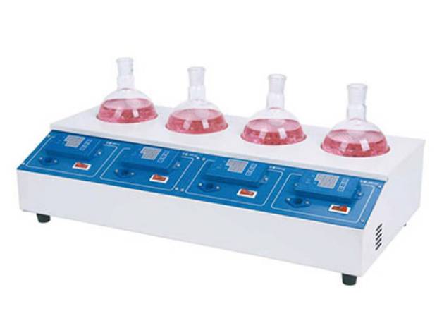 MSE PRO 250mlx4 Several Rows Electronic Control Heating Mantles with LED Display