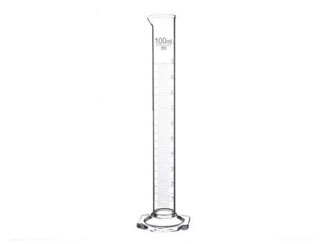 MSE PRO 25mL Hexagonal Base Graduated Cylinder 2 Pcs/Box - MSE Supplies LLC