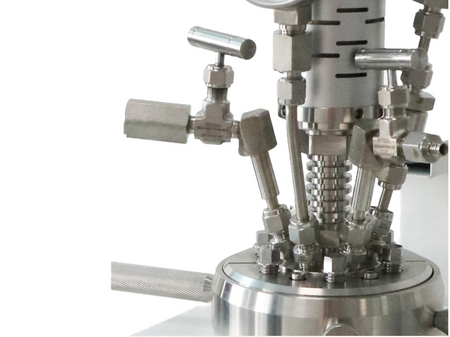 MSE PRO 25mL Hastelloy Universal Quick-Opening Mechanical Stirring Reactor - MSE Supplies LLC