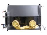 MSE PRO 264L Laboratory Two Port Acrylic Glove Box without Airlock Chamber (800W x 550D x 600H mm), Science & Laboratory, MSE Supplies LLC, MSE Supplies