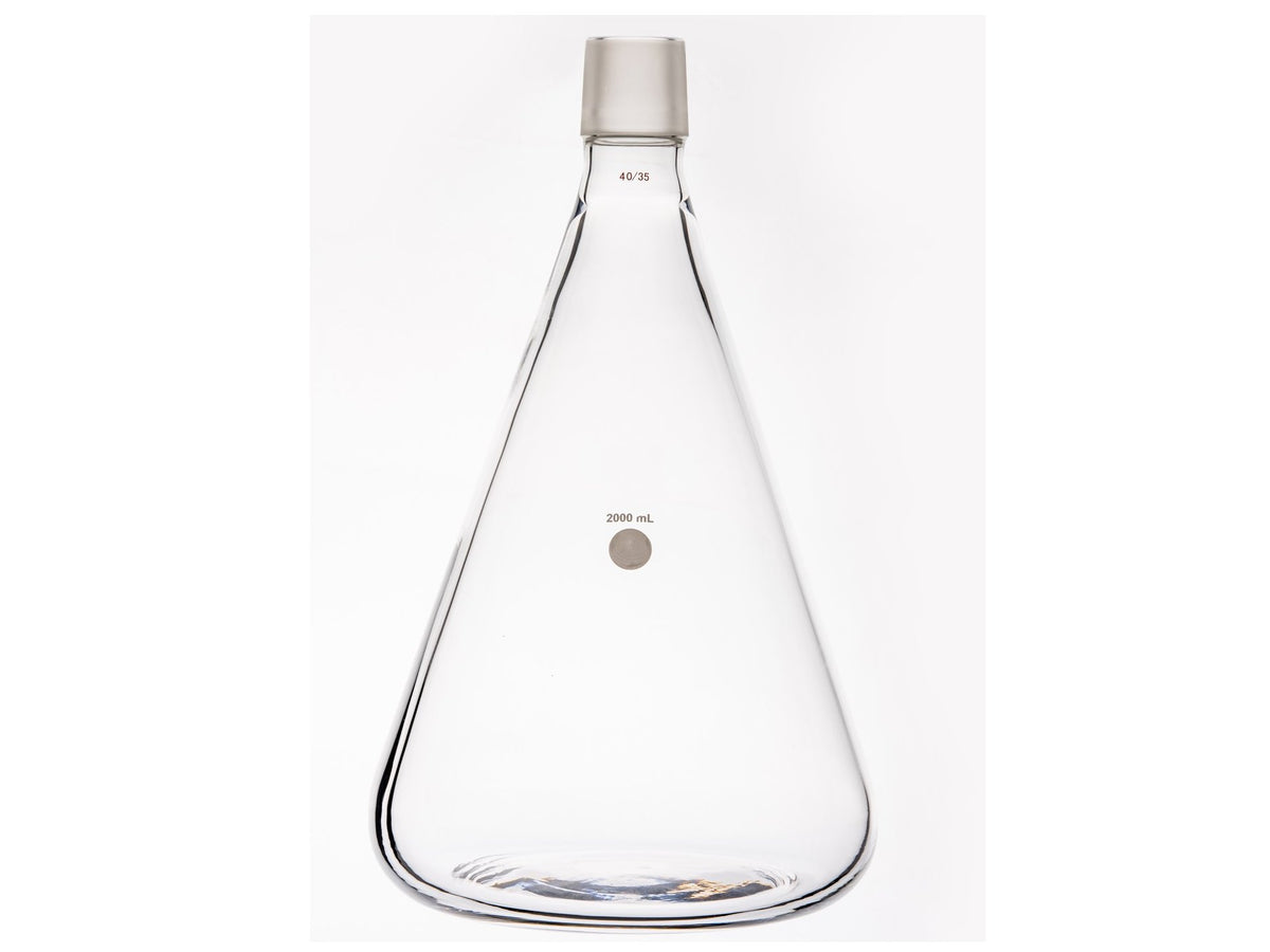 MSE PRO 2L Thick Wall (>5.0mm) Filter Bottle with 40/35 Grinding Mouth - MSE Supplies LLC