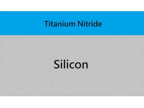 MSE PRO 4 inch Titanium Nitride (TiN) Thin Film on Silicon Wafer, Wafers, MSE Supplies LLC, MSE Supplies