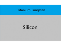 MSE PRO 4 inch Titanium Tungsten (TiW) Thin Film on Silicon Wafer, Wafers, MSE Supplies LLC, MSE Supplies