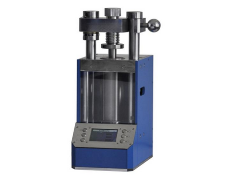 MSE PRO 40T Automatic Cold Isostatic Press (CIP) with 40mm ID Vessel and Safety Shield, Pellet Press Die Set, MSE Supplies LLC, MSE Supplies