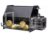 MSE PRO 429L Laboratory Two Port Acrylic Glove Box (1100W x 650D x 600H mm), Science & Laboratory, MSE Supplies LLC, MSE Supplies