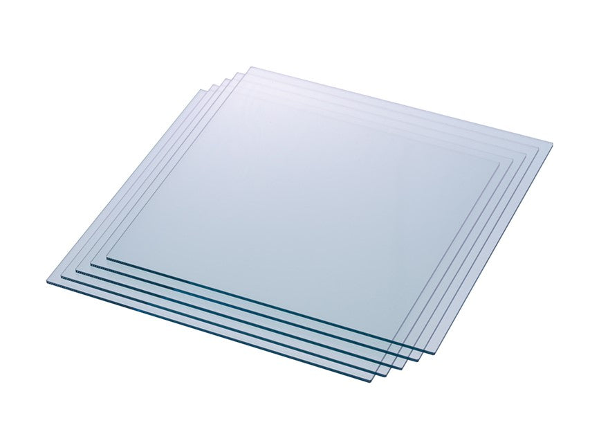 MSE PRO 50 x 50 x 1.1 mm 40 Ohm/Sq AZO Coated Glass Substrate, 1pc - MSE Supplies LLC
