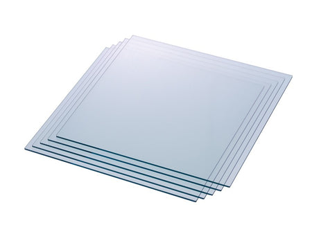 MSE PRO 50 x 50 x 1.1 mm 40 Ohm/Sq AZO Coated Glass Substrate, 1pc - MSE Supplies LLC
