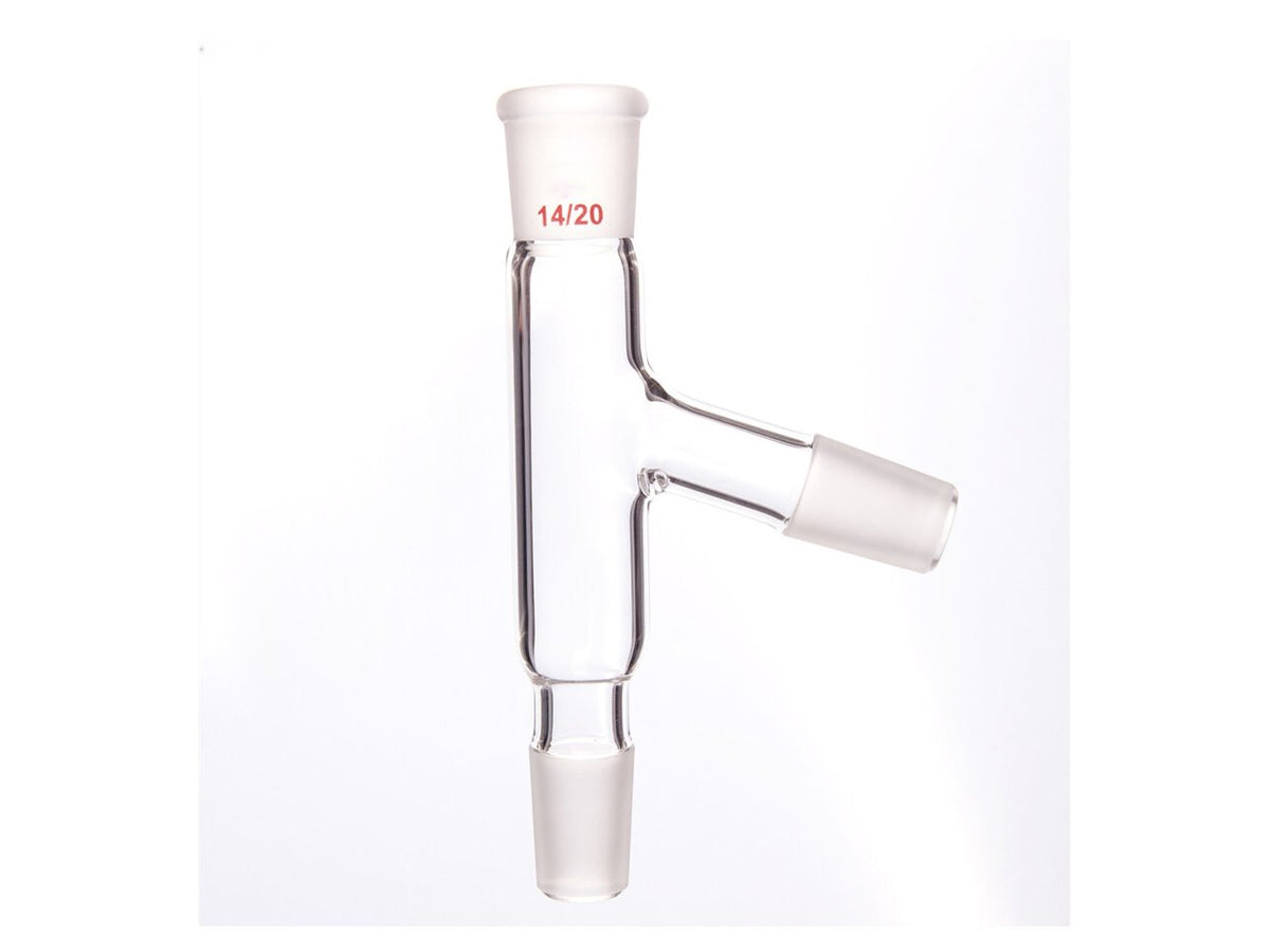 MSE PRO 75° Distillation Head, Upper Mouth: 14/20, Lower Mouth: 14/20, Side Grinding Mouth: 14/20 - MSE Supplies LLC