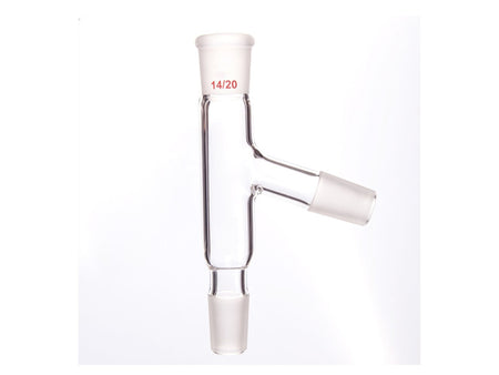 MSE PRO 75° Distillation Head, Upper Mouth: 14/20, Lower Mouth: 14/20, Side Grinding Mouth: 14/20 - MSE Supplies LLC