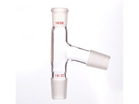 MSE PRO 75° Distillation Head, Upper Mouth: 14/20, Lower Mouth: 19/22, Side Grinding Mouth: 19/22 - MSE Supplies LLC