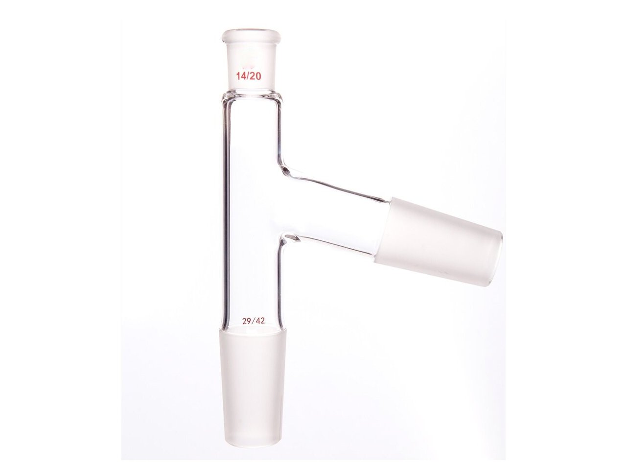 MSE PRO 75° Distillation Head, Upper Mouth: 14/20, Lower Mouth: 29/42, Side Grinding Mouth: 29/42 - MSE Supplies LLC