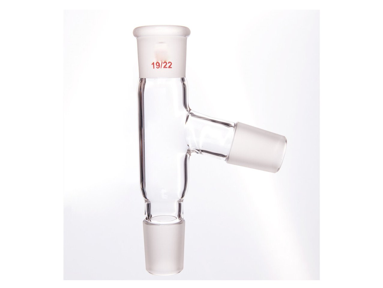 MSE PRO 75° Distillation Head, Upper Mouth: 19/22, Lower Mouth: 19/22, Side Grinding Mouth: 19/22 - MSE Supplies LLC