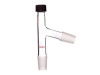 MSE PRO 75° Distillation Head, (with Hole Cover) 14/20, Height x Width: 110x55mm