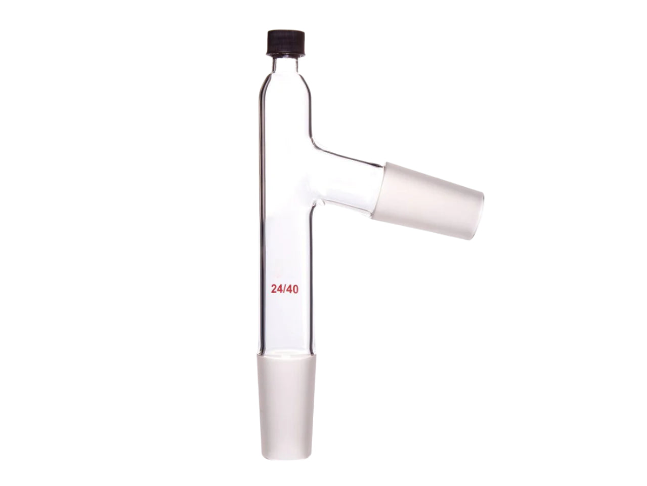 MSE PRO 75° Distillation Head, (with Hole Cover) 24/40, Height x Width: 155×100mm