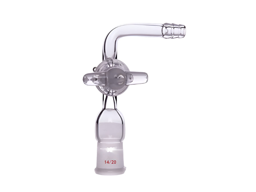 MSE PRO 90° Exhaust Joint, with Glass Door, 14/20, 2mm Door Aperture