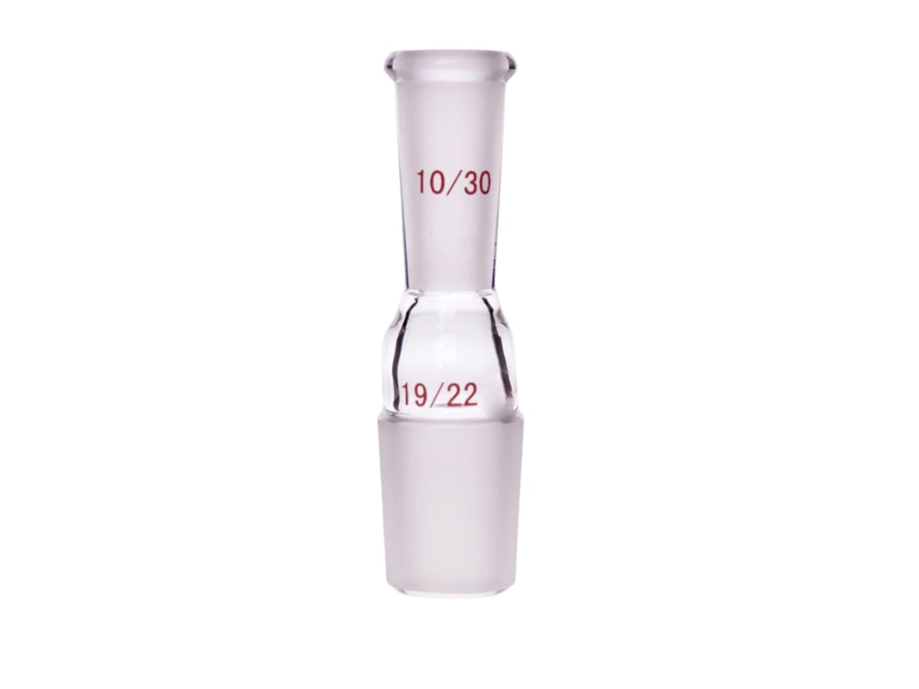 MSE PRO A-Type Joint (Large to Small), Upper Mouth: 10/30, Lower Mouth: 19/22 - MSE Supplies LLC